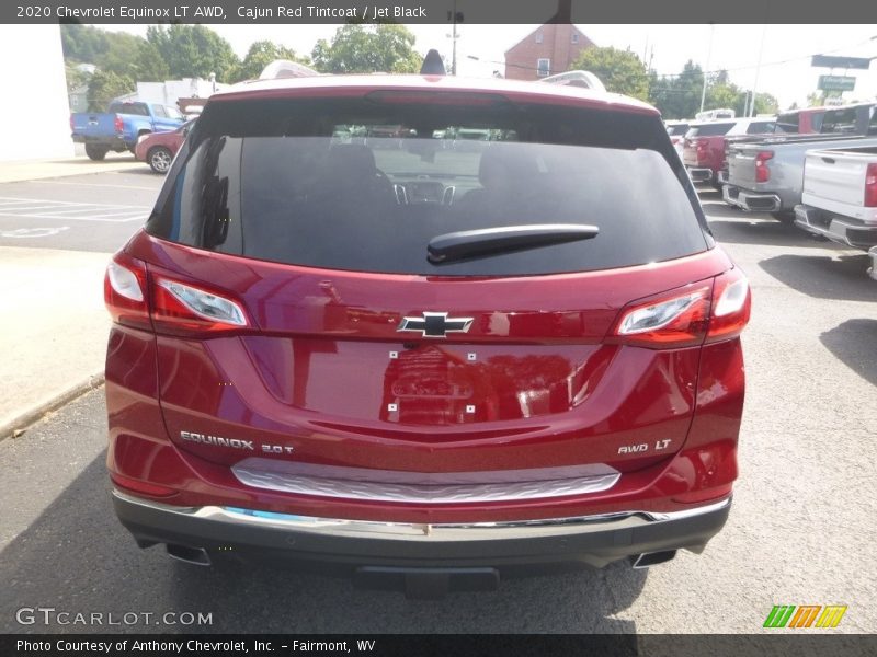 Cajun Red Tintcoat / Jet Black 2020 Chevrolet Equinox LT AWD