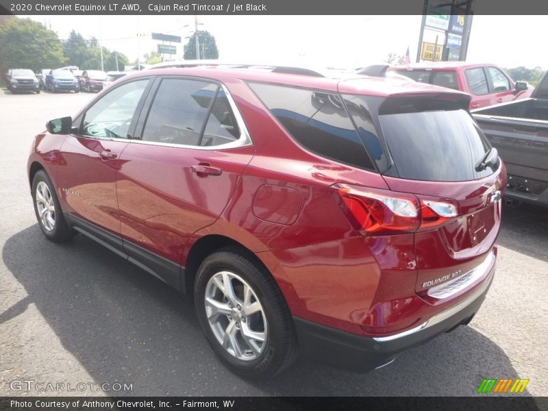 Cajun Red Tintcoat / Jet Black 2020 Chevrolet Equinox LT AWD