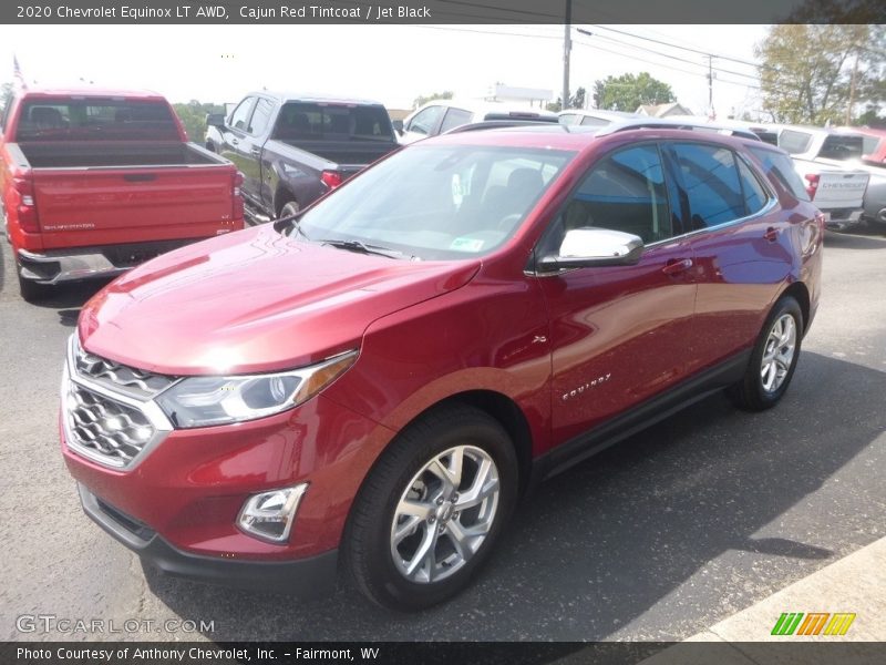Cajun Red Tintcoat / Jet Black 2020 Chevrolet Equinox LT AWD