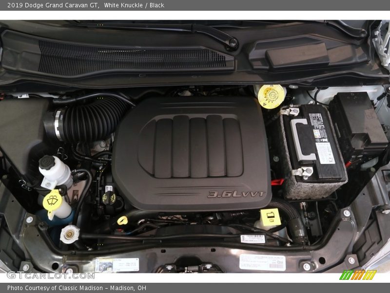 White Knuckle / Black 2019 Dodge Grand Caravan GT