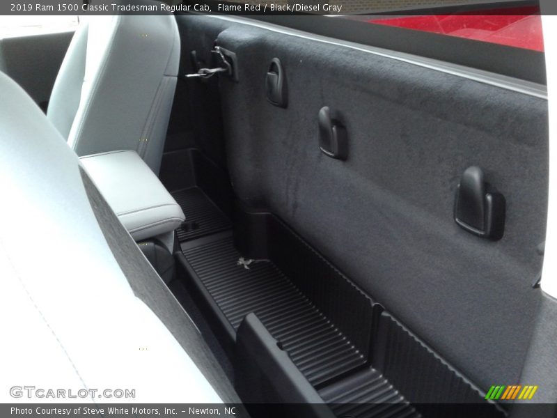 Rear Seat of 2019 1500 Classic Tradesman Regular Cab