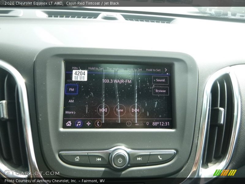 Cajun Red Tintcoat / Jet Black 2020 Chevrolet Equinox LT AWD