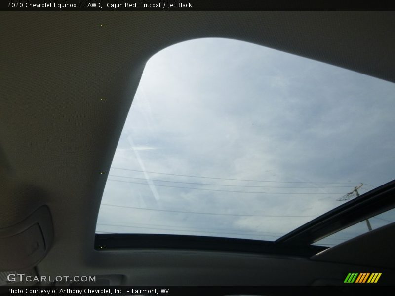 Cajun Red Tintcoat / Jet Black 2020 Chevrolet Equinox LT AWD