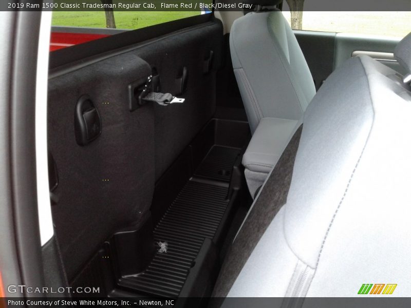 Rear Seat of 2019 1500 Classic Tradesman Regular Cab
