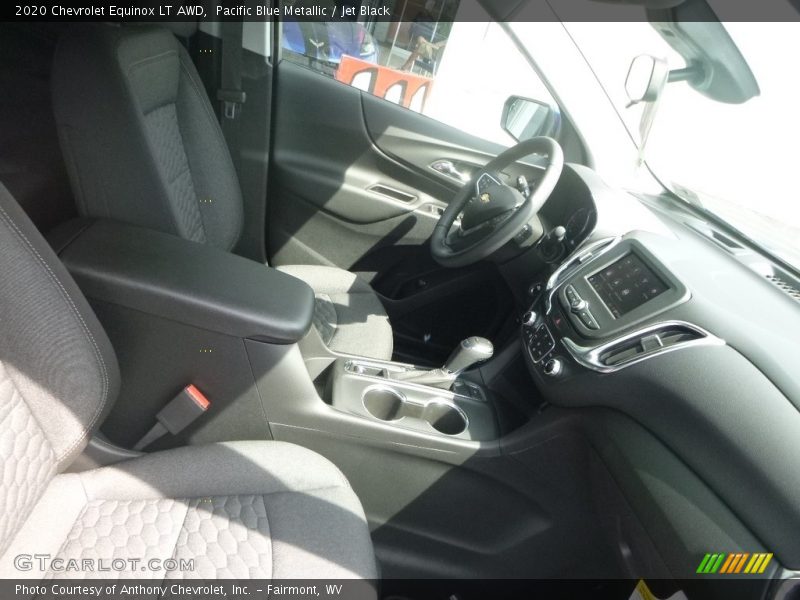 Pacific Blue Metallic / Jet Black 2020 Chevrolet Equinox LT AWD