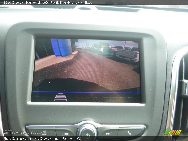 Pacific Blue Metallic / Jet Black 2020 Chevrolet Equinox LT AWD