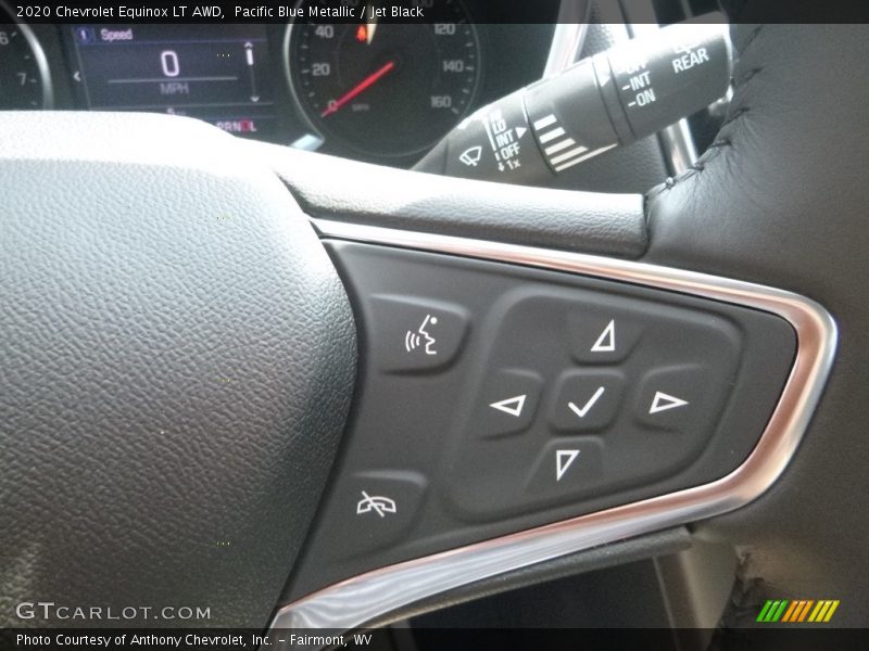 Pacific Blue Metallic / Jet Black 2020 Chevrolet Equinox LT AWD