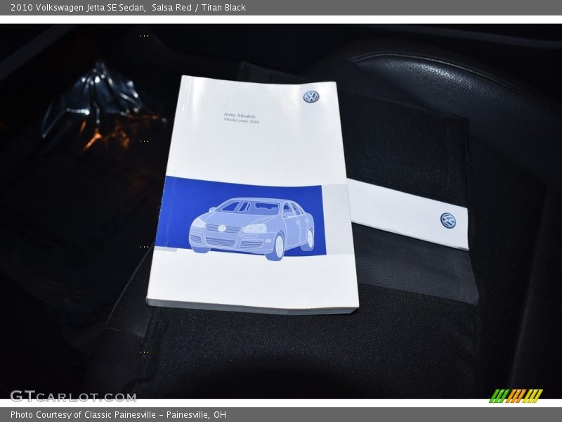 Salsa Red / Titan Black 2010 Volkswagen Jetta SE Sedan