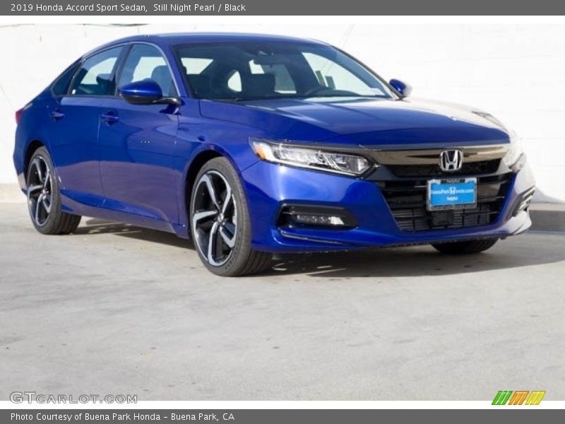 Still Night Pearl / Black 2019 Honda Accord Sport Sedan