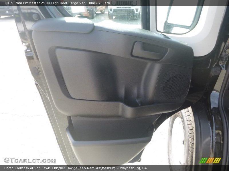 Black / Black 2019 Ram ProMaster 2500 High Roof Cargo Van