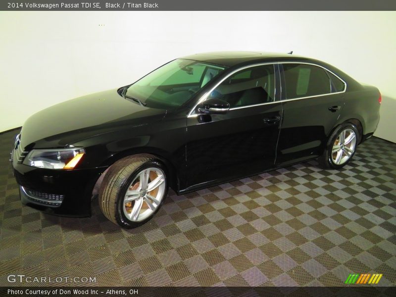 Black / Titan Black 2014 Volkswagen Passat TDI SE