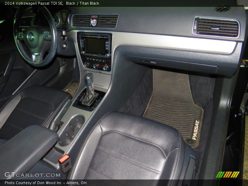 Black / Titan Black 2014 Volkswagen Passat TDI SE