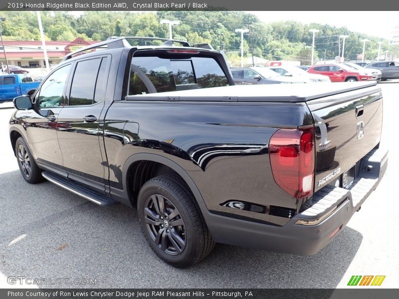 Crystal Black Pearl / Black 2019 Honda Ridgeline Black Edition AWD