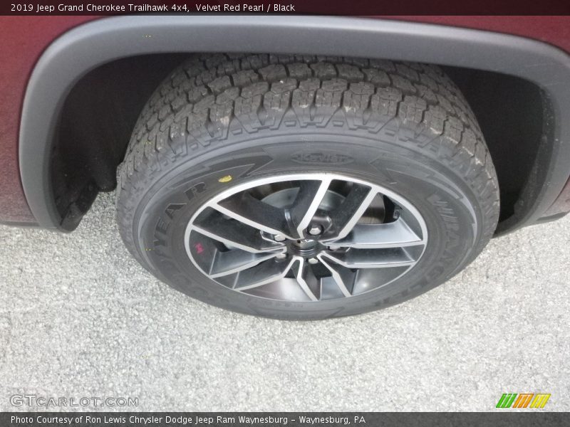 Velvet Red Pearl / Black 2019 Jeep Grand Cherokee Trailhawk 4x4