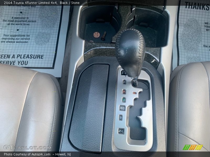 Black / Stone 2004 Toyota 4Runner Limited 4x4