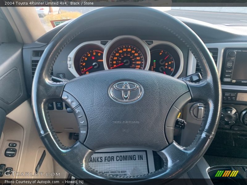 Black / Stone 2004 Toyota 4Runner Limited 4x4