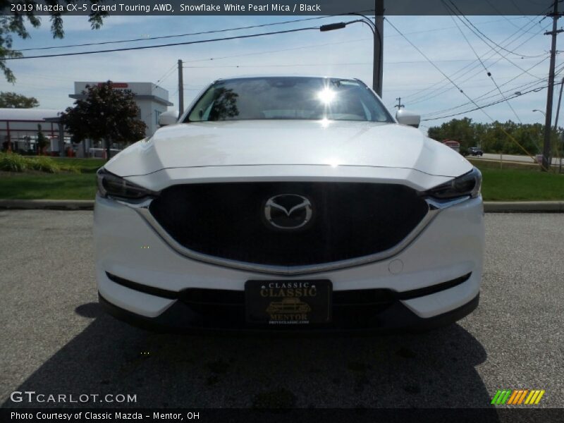 Snowflake White Pearl Mica / Black 2019 Mazda CX-5 Grand Touring AWD