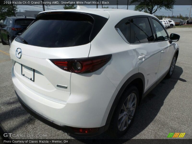 Snowflake White Pearl Mica / Black 2019 Mazda CX-5 Grand Touring AWD