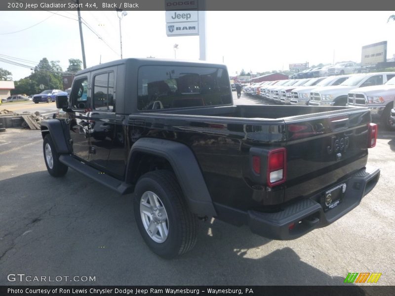 Black / Black 2020 Jeep Gladiator Sport 4x4