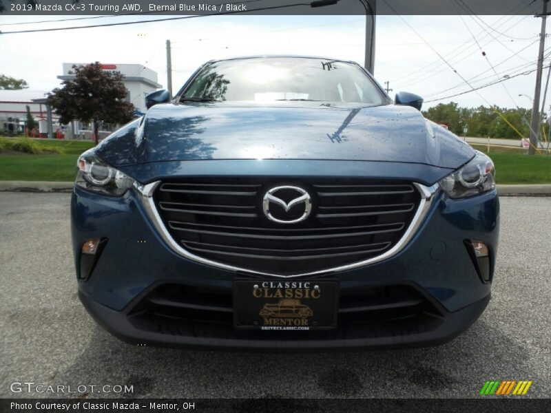 Eternal Blue Mica / Black 2019 Mazda CX-3 Touring AWD