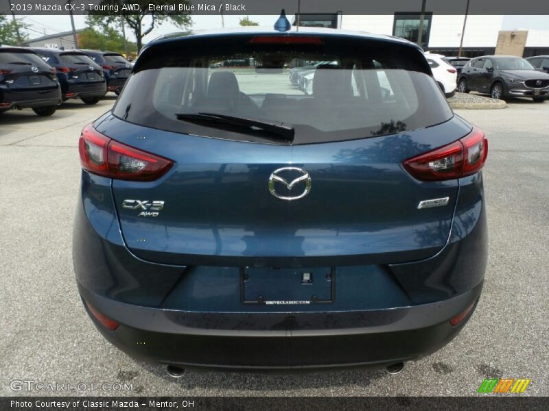 Eternal Blue Mica / Black 2019 Mazda CX-3 Touring AWD