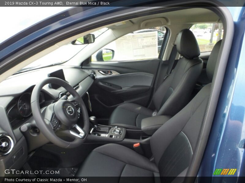 Eternal Blue Mica / Black 2019 Mazda CX-3 Touring AWD