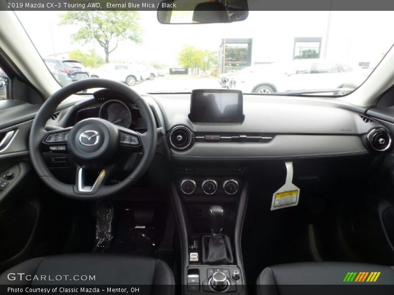Eternal Blue Mica / Black 2019 Mazda CX-3 Touring AWD