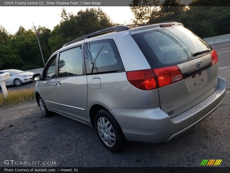 Silver Shadow Pearl / Fawn Beige 2004 Toyota Sienna CE