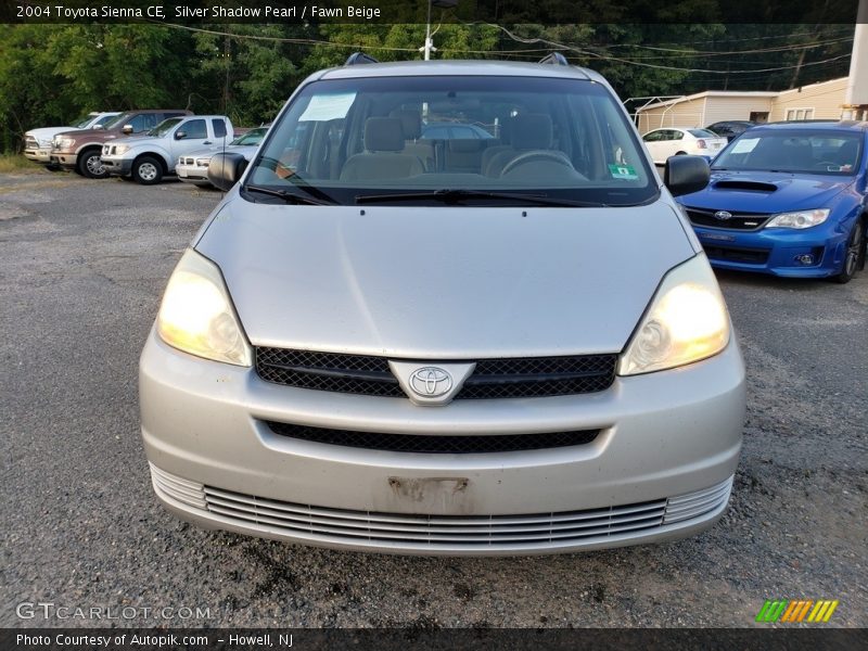 Silver Shadow Pearl / Fawn Beige 2004 Toyota Sienna CE