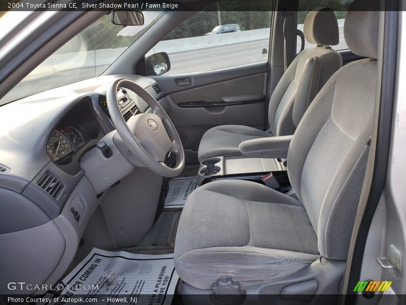 Silver Shadow Pearl / Fawn Beige 2004 Toyota Sienna CE