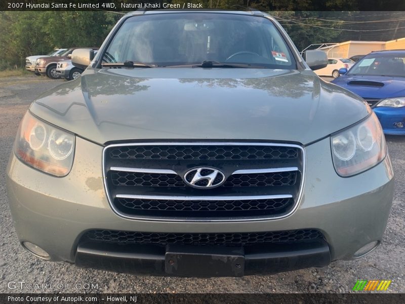 Natural Khaki Green / Black 2007 Hyundai Santa Fe Limited 4WD