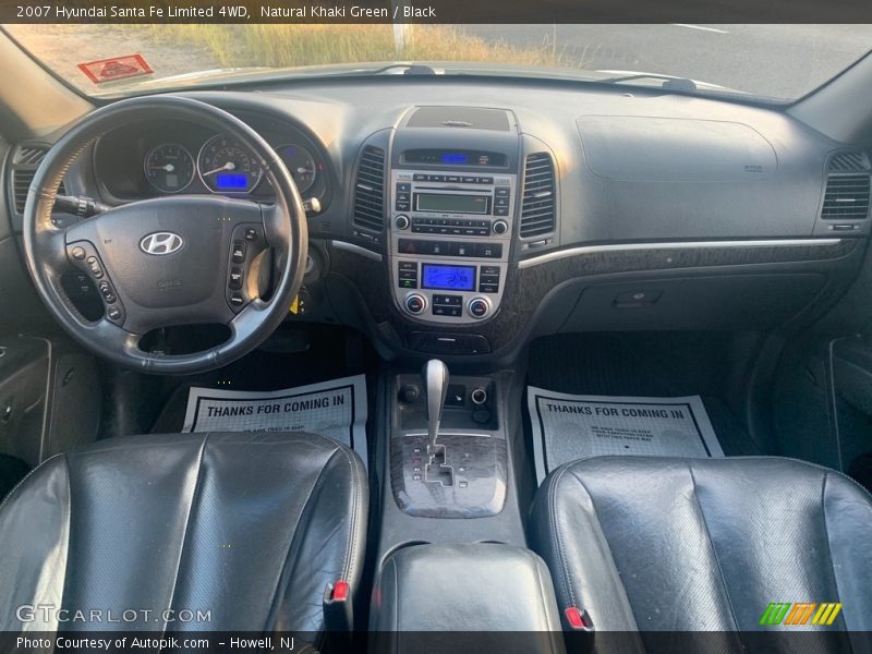 Natural Khaki Green / Black 2007 Hyundai Santa Fe Limited 4WD