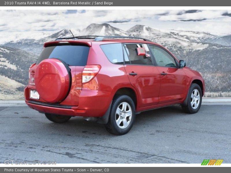 Barcelona Red Metallic / Sand Beige 2010 Toyota RAV4 I4 4WD