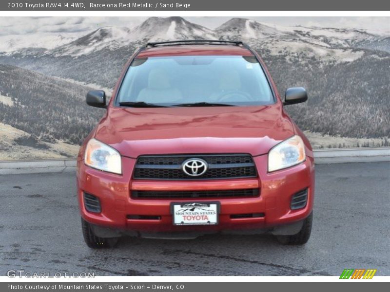 Barcelona Red Metallic / Sand Beige 2010 Toyota RAV4 I4 4WD