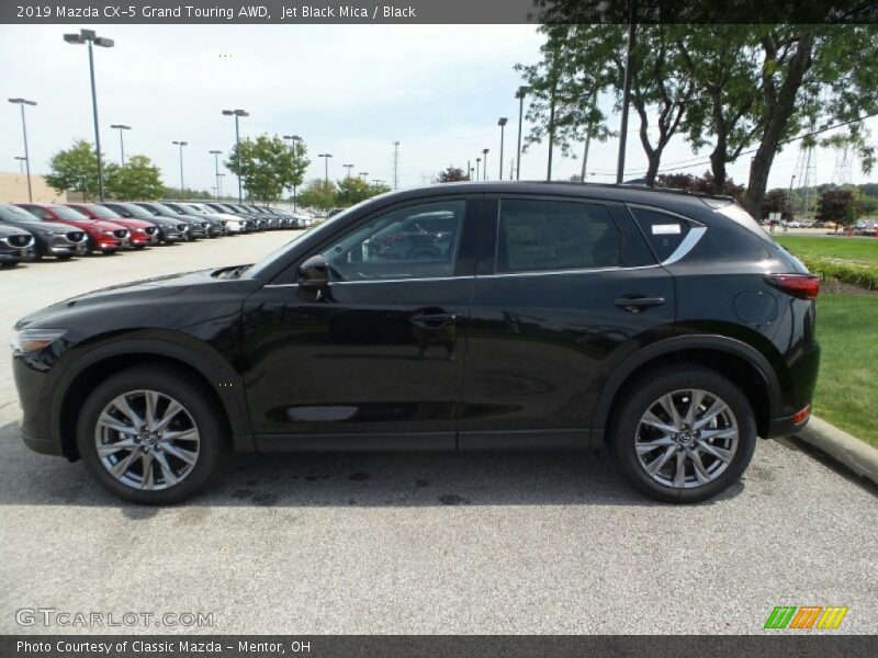 Jet Black Mica / Black 2019 Mazda CX-5 Grand Touring AWD