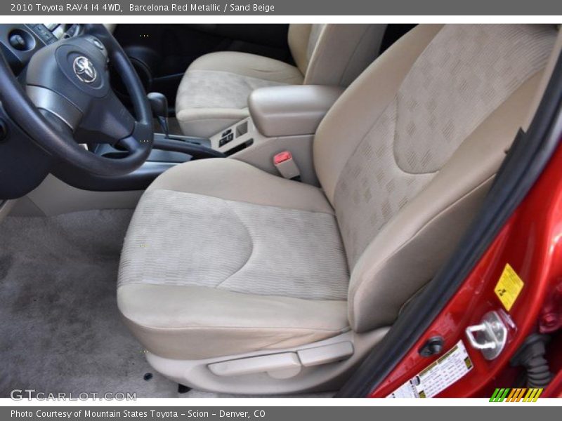 Barcelona Red Metallic / Sand Beige 2010 Toyota RAV4 I4 4WD