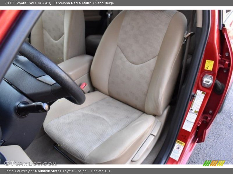 Barcelona Red Metallic / Sand Beige 2010 Toyota RAV4 I4 4WD