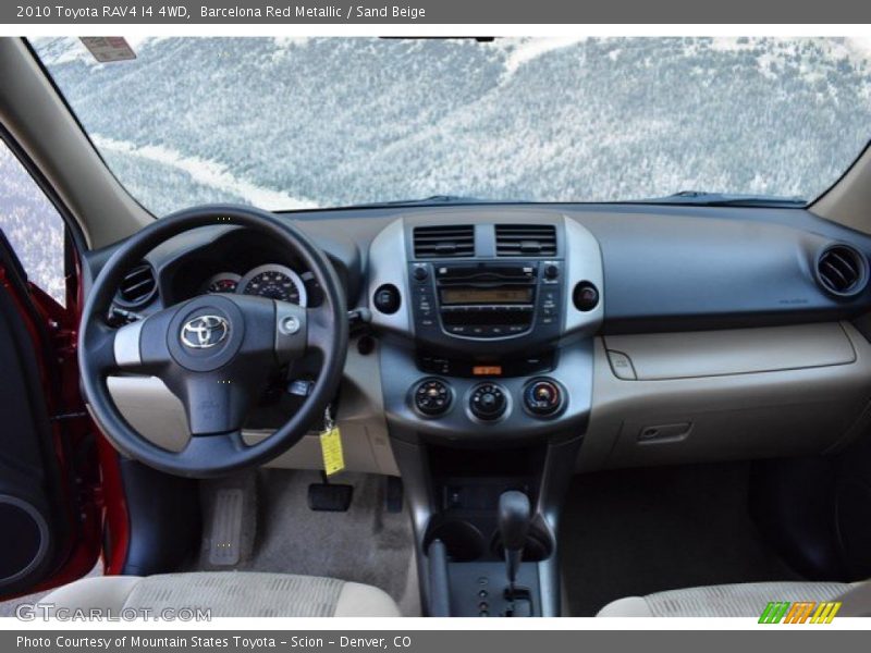 Barcelona Red Metallic / Sand Beige 2010 Toyota RAV4 I4 4WD