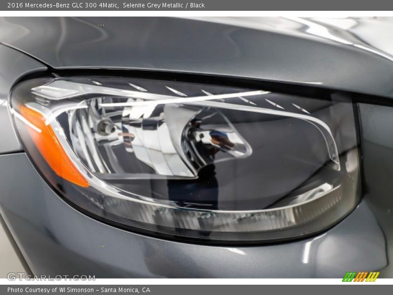 Selenite Grey Metallic / Black 2016 Mercedes-Benz GLC 300 4Matic