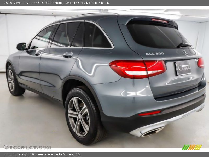 Selenite Grey Metallic / Black 2016 Mercedes-Benz GLC 300 4Matic