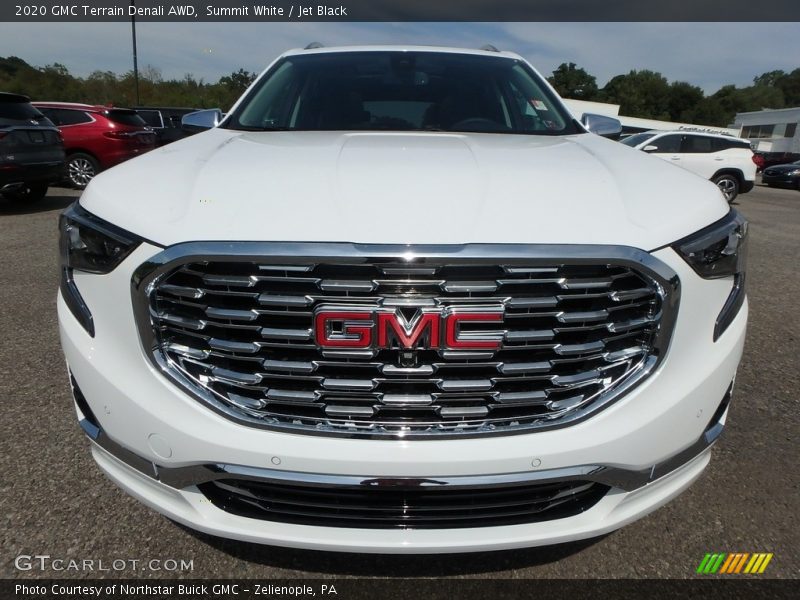 Summit White / Jet Black 2020 GMC Terrain Denali AWD