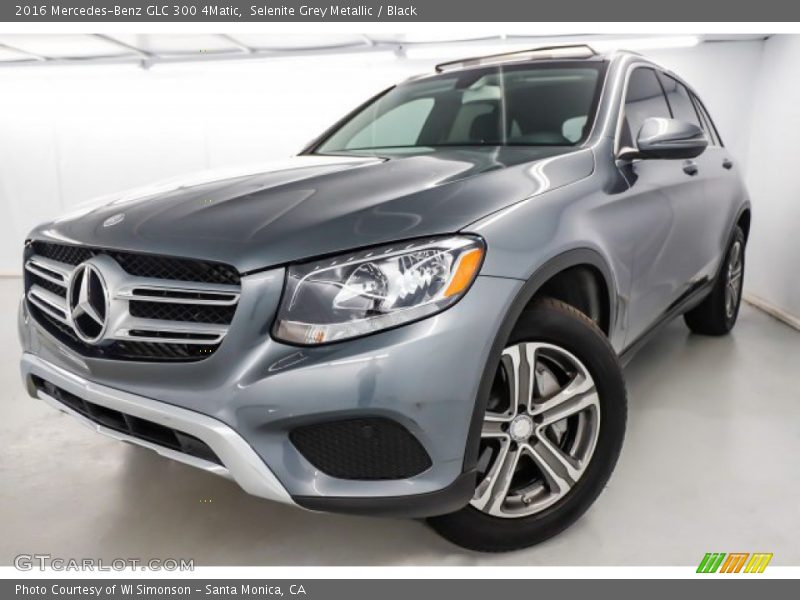Selenite Grey Metallic / Black 2016 Mercedes-Benz GLC 300 4Matic