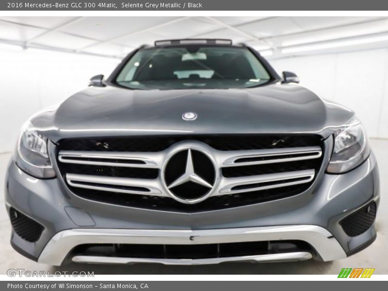 Selenite Grey Metallic / Black 2016 Mercedes-Benz GLC 300 4Matic