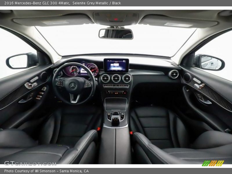 Selenite Grey Metallic / Black 2016 Mercedes-Benz GLC 300 4Matic