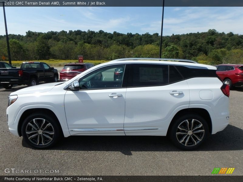 Summit White / Jet Black 2020 GMC Terrain Denali AWD
