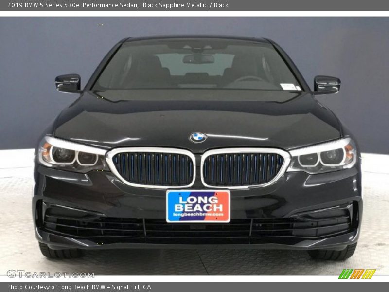 Black Sapphire Metallic / Black 2019 BMW 5 Series 530e iPerformance Sedan