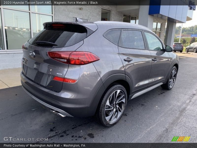 Magnetic Force Metallic / Black 2020 Hyundai Tucson Sport AWD
