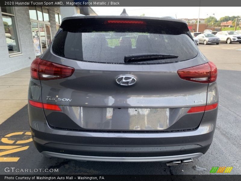 Magnetic Force Metallic / Black 2020 Hyundai Tucson Sport AWD