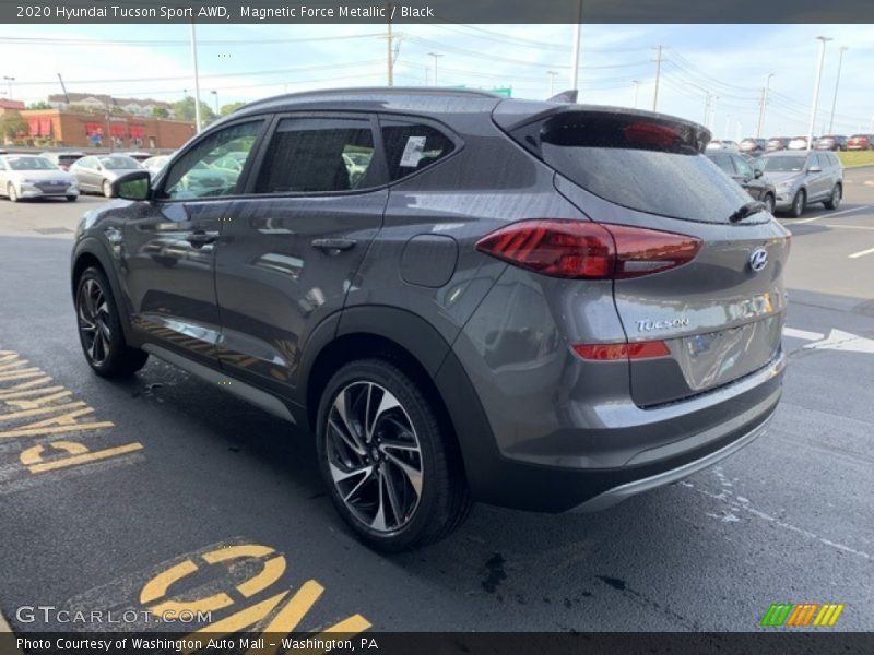 Magnetic Force Metallic / Black 2020 Hyundai Tucson Sport AWD