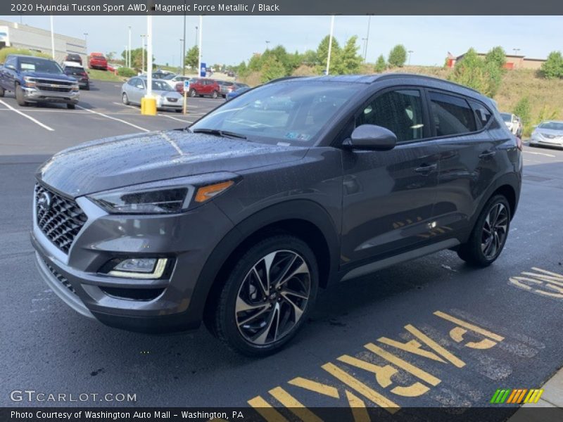 Magnetic Force Metallic / Black 2020 Hyundai Tucson Sport AWD